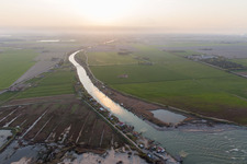 Lido DI Dante im Bundesland Emilia-Romagna, Italien aus der Luft