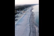 Luftbild von Punta Marina im Bundesland Emilia-Romagna, Italien