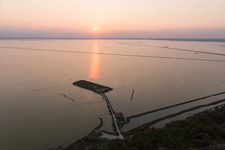 La Cascina im Bundesland Emilia-Romagna, Italien von oben