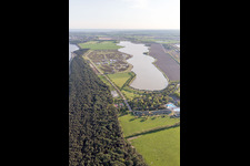 Luftbild von Lido di Volano im Bundesland Emilia-Romagna, Italien