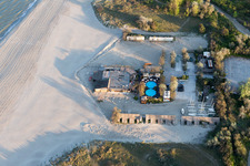 Lido di Spina im Bundesland Emilia-Romagna, Italien aus der Luft