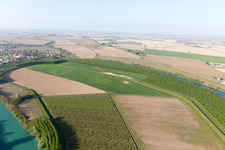 Schrägluftbild von San Filippo im Bundesland Venetien, Italien