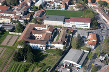 San Vito al Tagliamento im Bundesland Pordenone, Italien aus der Luft