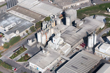 Luftbild von Ponte Rosso im Bundesland Friaul-Julisch Venetien, Italien