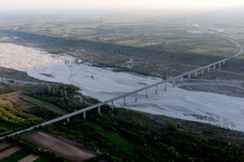 Luftaufnahme von Vajont im Bundesland Pordenone, Italien