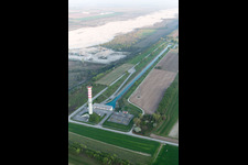 Vajont im Bundesland Pordenone, Italien aus der Luft