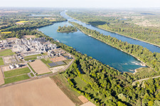 Beinheim im Bundesland Bas-Rhin, Frankreich aus der Luft