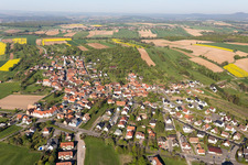 Luftbild von Morsbronn-les-Bains im Bundesland Bas-Rhin, Frankreich