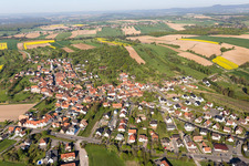 Dorfansicht in Morsbronn-les-Bains im Bundesland Bas-Rhin, Frankreich
