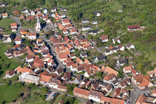 Luftaufnahme von Morsbronn-les-Bains im Bundesland Bas-Rhin, Frankreich
