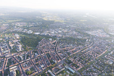 Ortsteil Weststadt in Karlsruhe im Bundesland Baden-Württemberg, Deutschland