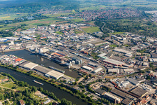 Hafenstr in Bamberg im Bundesland Bayern, Deutschland