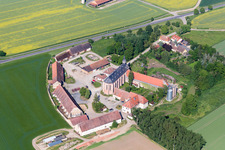 St. Johannes der Täufer Mariaburghausen in Haßfurt im Bundesland Bayern, Deutschland