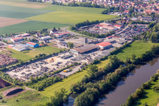 Betonsteinwerk der Hochrein Beton GmbH in Wülflingen in Wonfurt im Bundesland Bayern, Deutschland