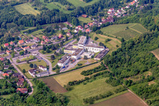 Klinikgelände des Krankenhauses Centre Hospitalier de la Lauter in Wissembourg in Grand Est im Bundesland Bas-Rhin, Frankreich