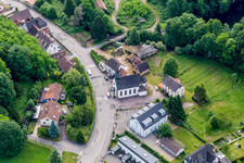 Kirchengebäude der Kapelle im Ortsteil Weiler in Wissembourg in Grand Est im Bundesland Bas-Rhin, Frankreich