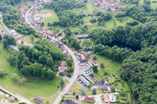 Luftaufnahme von Weiler im Bundesland Bas-Rhin, Frankreich