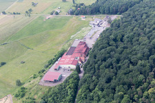Rott im Bundesland Bas-Rhin, Frankreich von oben gesehen