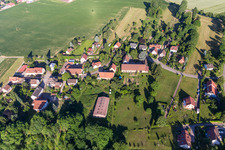 Ortsteil Altenstadt in Wissembourg im Bundesland Bas-Rhin, Frankreich aus der Luft