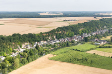 Saint-Rimay im Bundesland Loir-et-Cher, Frankreich von oben
