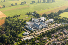 Klinikgelände des Rehabilitationszentrums der Rehaklinik Donau-Ries Kliniken und Seniorenheime gKU in Donauwörth im Ortsteil Riedlingen im Bundesland Bayern, Deutschland