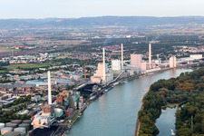 Luftaufnahme von GKM im Ortsteil Neckarau in Mannheim im Bundesland Baden-Württemberg, Deutschland