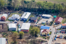 Luftaufnahme von Mittelwegring in Jockgrim im Bundesland Rheinland-Pfalz, Deutschland
