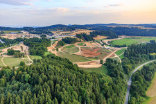 Luftbild von Mercedes-Benz Group AG Prüf- und Technologiezentrum mit Heide Modul in Immendingen im Bundesland Baden-Württemberg, Deutschland