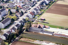 Am Wasserturm in Kandel im Bundesland Rheinland-Pfalz, Deutschland