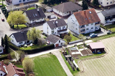 Am Wassertum in Kandel im Bundesland Rheinland-Pfalz, Deutschland