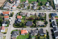 Luftbild von Nansenstr in Kandel im Bundesland Rheinland-Pfalz, Deutschland