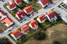 Neubaugebiet Im Buchhorst in Wörth am Rhein im Bundesland Rheinland-Pfalz, Deutschland