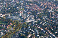 Dickhäuterplatz in Ettlingen im Bundesland Baden-Württemberg, Deutschland