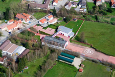Luftaufnahme von Joest Racing Classic im Ortsteil Affolterbach in Wald-Michelbach im Bundesland Hessen, Deutschland
