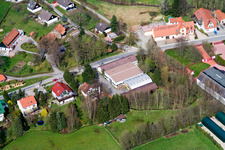Ortsteil Affolterbach in Wald-Michelbach im Bundesland Hessen, Deutschland von oben