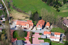 Drohnenbild von Ortsteil Affolterbach in Wald-Michelbach im Bundesland Hessen, Deutschland