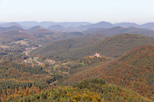 Burg Bewartstein in Erlenbach bei Dahn im Bundesland Rheinland-Pfalz, Deutschland