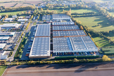 Michelin Reifenwerke von Norden in Landau in der Pfalz im Bundesland Rheinland-Pfalz, Deutschland