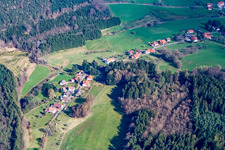 Zum roten Wasser im Ortsteil Olfen in Oberzent im Bundesland Hessen, Deutschland