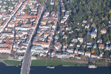 B3 Brückenstr im Ortsteil Neuenheim in Heidelberg im Bundesland Baden-Württemberg, Deutschland