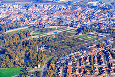 Parkanlage des Schloss Schwetzingen im Bundesland Baden-Württemberg, Deutschland