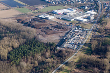 Graben-Neudorf, Industriegebiet Nord im Bundesland Baden-Württemberg, Deutschland