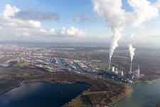 Karlsruhe-Rheinhafen im Bundesland Baden-Württemberg, Deutschland