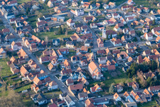 Grand Rue in Gundershoffen im Bundesland Bas-Rhin, Frankreich