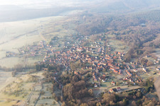 Luftbild von Weiterswiller im Bundesland Bas-Rhin, Frankreich