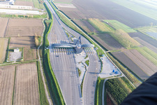 Luftbild von Crosere im Bundesland Friaul-Julisch Venetien, Italien