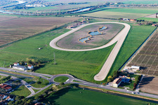 Trabrennbahn in Latisana in Friuli-Venezia Giulia im Ortsteil Bevazzana im Bundesland Udine, Italien