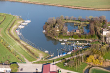 Luftaufnahme von Terzo Bacino im Bundesland Venetien, Italien
