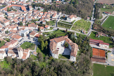 Palais des Palazzo della Magnifica Thadea in Spilimbergo in Friuli-Venezia Giulia im Bundesland Pordenone, Italien