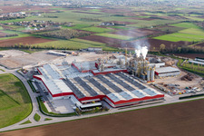 Luftbild von Bicinicco im Bundesland Udine, Italien